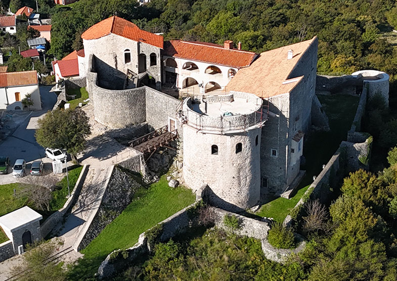 Benjina glagoljska tiskara - kaštel Grobnik